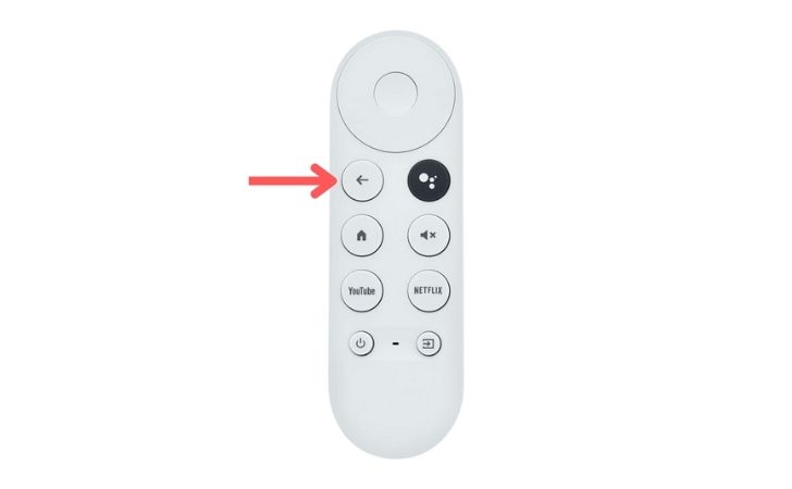 Chromecast Remote Back Button
