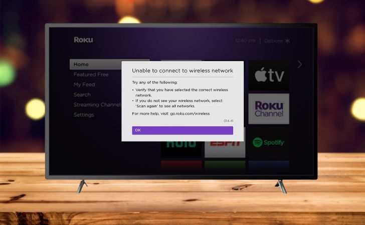 Roku TV Won't Connect to Wifi