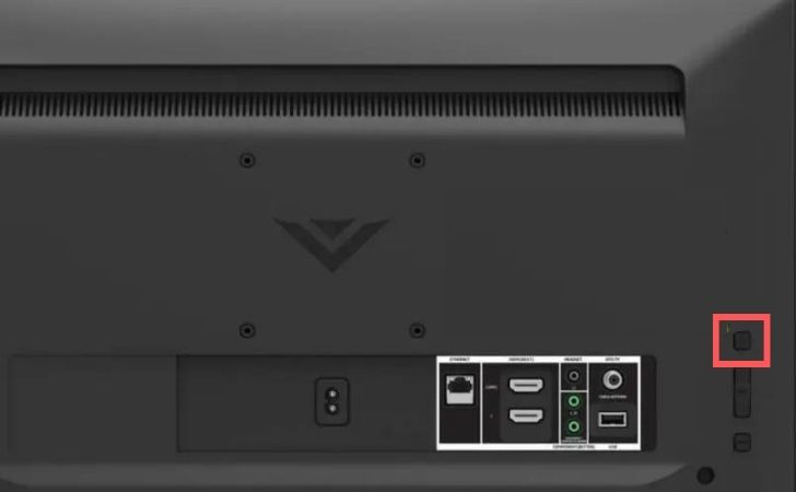 Vizio TV Power Button