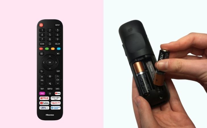 Reset Your Remote and Replace The Batteries
