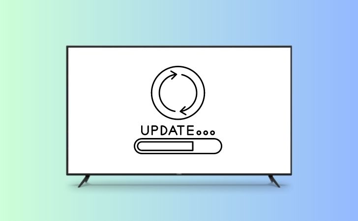 Updating the TV Software